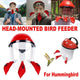 Outdoor Head Mounted Bird Feeder Portable Helmet Bird Feeder Wild Birds Feeding