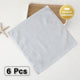 6PCS Hotel Cotton Face Towel White Soft Square Cloth Beauty Salon KTV Thick Wash - 35x35cm-Patternless-70g - Mekamart Australia