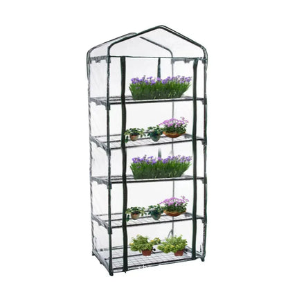 5 Tier Garden PVC Plant Insulation Warming Shed Conservatory Cover No Brackets - Mekamart Australia