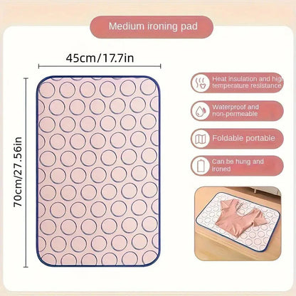 Home Travel Insulated Ironing Mat Non Slip Soft Folding Ironing Board Pad - Mekamart Australia