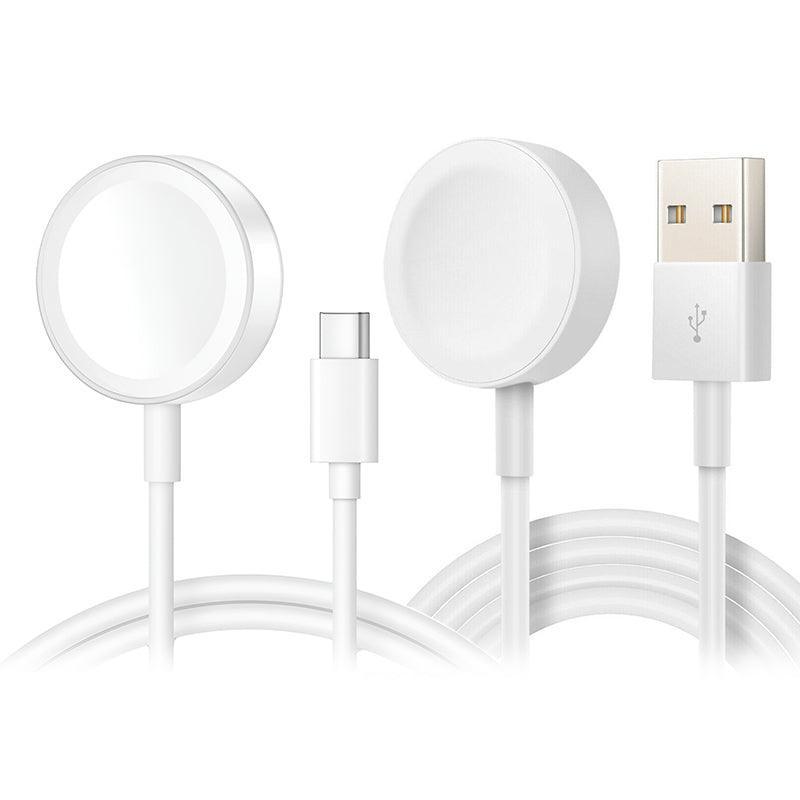 Apple Watch Iwatch Series 6/5/4/3/2/1 Magnetic Charger Usb / Type-C Charging Cable - Type-C 1PC