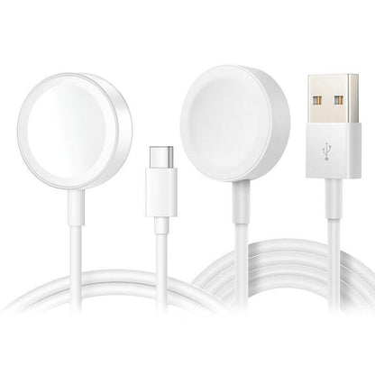Apple Watch Iwatch Series 6/5/4/3/2/1 Magnetic Charger Usb / Type-C Charging Cable - Type-C 1PC
