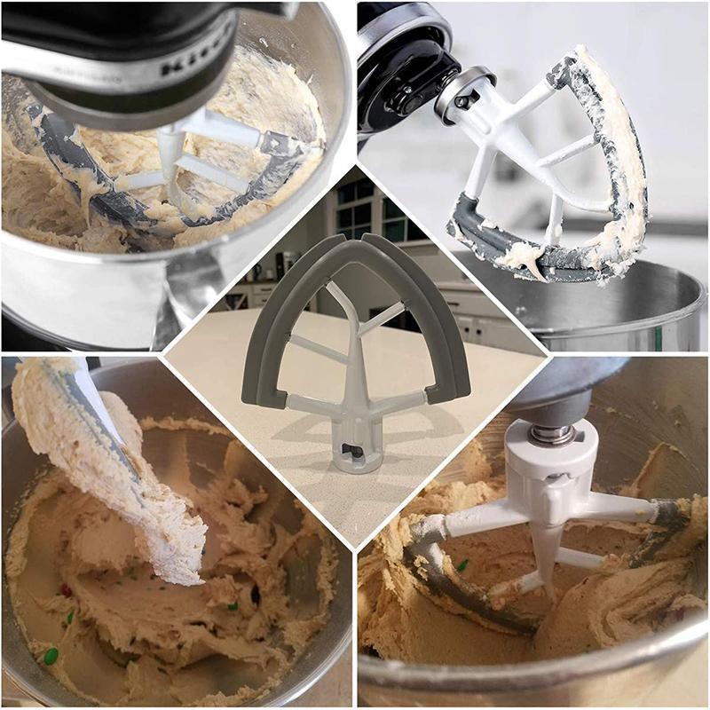 Flex Edge Beater Kitchenaid Attachments For Tilt-Head Stand Mixer Paddle Scraper - Mekamart Australia