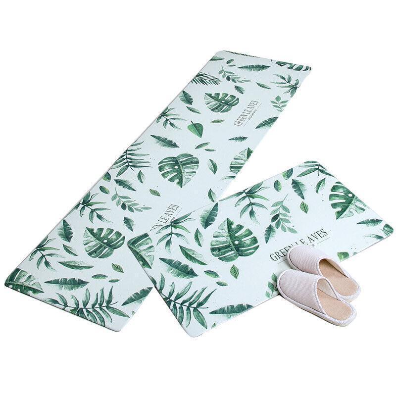 45x180cm Kitchen Mat Non-Slip Waterproof Pvc Floor Rug Carpet Anti-Oil Easy Clean - Kitchen - Mekamart Australia