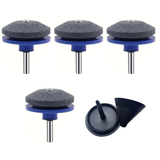 5PCS Lawn Mower Blade Sharpener Wind Powered Balancer Hardware Sharpening Tool - Mekamart Australia