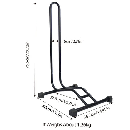 Adjustable Bicycle Parking Stand Plug-in Bike Rack for Mountain Road Bikes