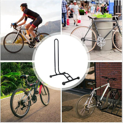 Adjustable Bicycle Parking Stand Plug-in Bike Rack for Mountain Road Bikes