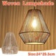 Braided Paper Rope Lampshade Chandelier Hanging Decoration for Lighting Decor