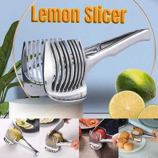 Multifunctional Lemon Tomato Fruit Slicer Cutter Tool with Handle for Household - Mekamart Australia