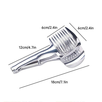 Multifunctional Lemon Tomato Fruit Slicer Cutter Tool with Handle for Household - Mekamart Australia