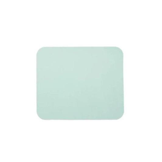 Leather Mouse Pad Gaming Waterproof Desk Mat 25 x 21cm Anti Slip - Light Green