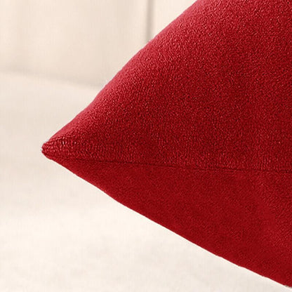 40x40cm Multicoloured Plain Solid Colour Cushion Cover Covers Decorative Pillow Case - Light Purple