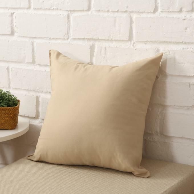 40x40cm Multicoloured Plain Solid Colour Cushion Cover Covers Decorative Pillow Case - Light Purple