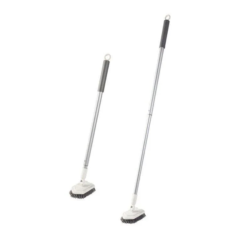 Long Handled Shower Scrub Brush with Extendable Pole for Bathroom Tiles - Mekamart Australia