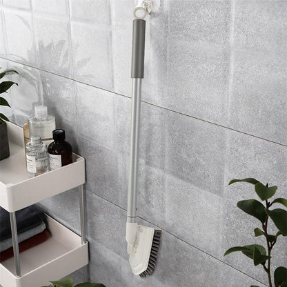 Long Handled Shower Scrub Brush with Extendable Pole for Bathroom Tiles - Mekamart Australia