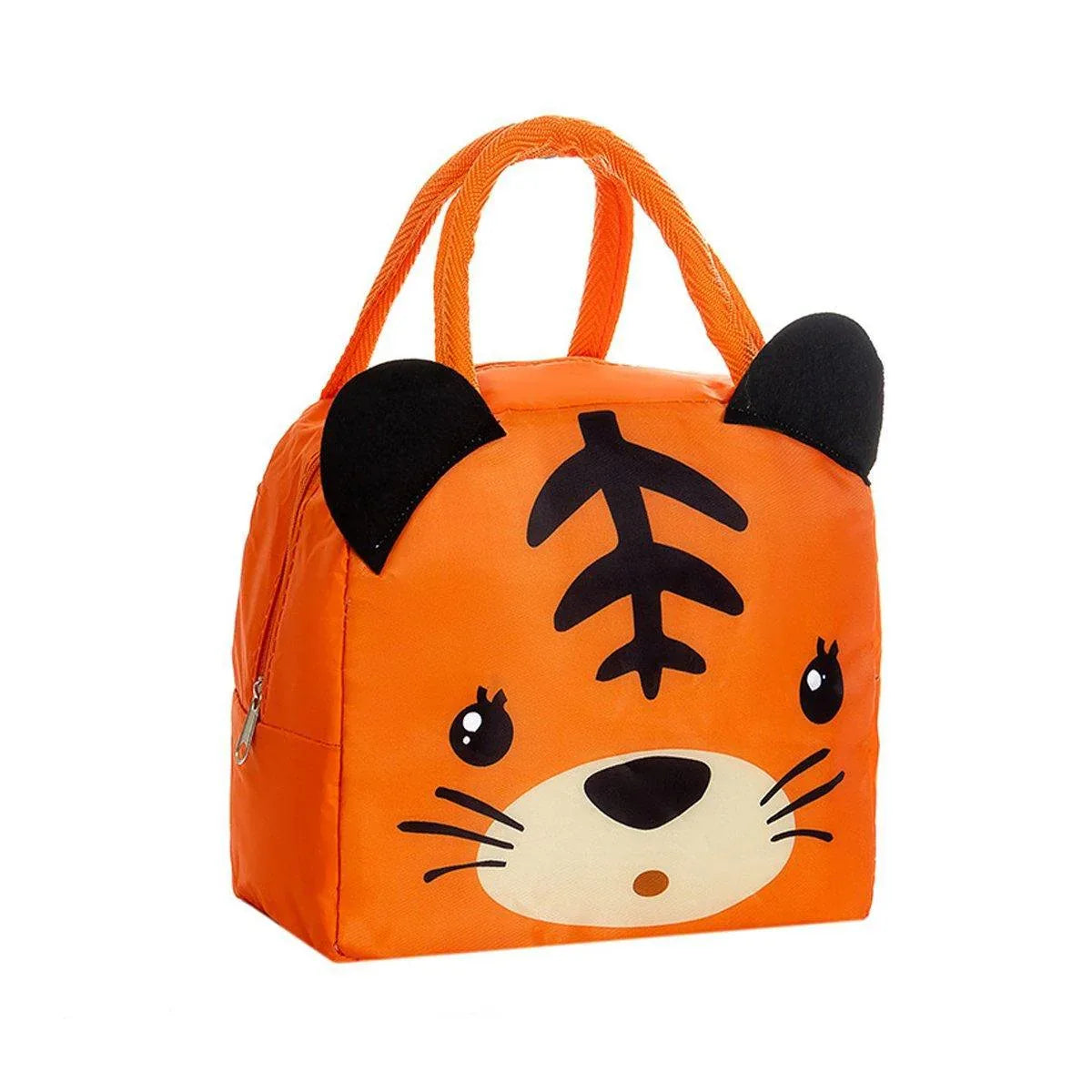 3D Bento Lunch Bag Cartoon Handbag Insulated Food Box Bag for Students LunchTote - Pink Panda - Mekamart Australia