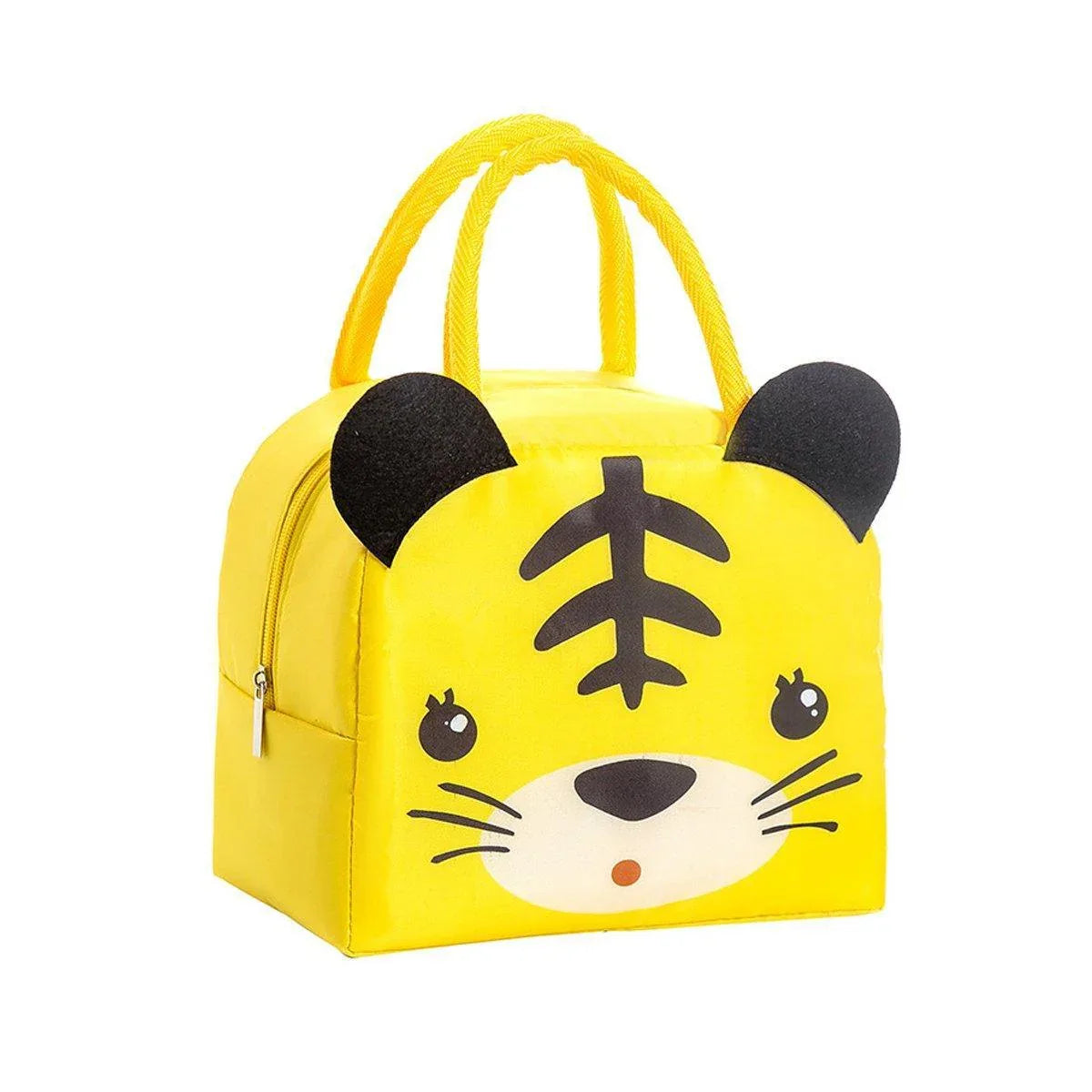 3D Bento Lunch Bag Cartoon Handbag Insulated Food Box Bag for Students LunchTote - Navy Blue Space Bear - Mekamart Australia