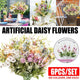 6x Artificial Small Soft Chrysanthemum Home Office Daisy Flower Party Decor DIY - Mekamart Australia