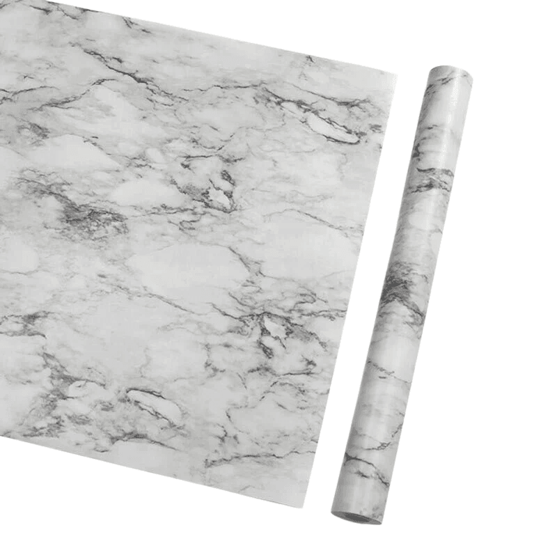 10M Marble Self-Adhesive PVC Wall Sticker Wallpaper Decor - Gravel-C