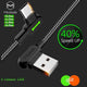 Mcdodo Fast Usb Cable Heavy Duty Charging Syn Charger Type-C 90 Degree Angle - 3m