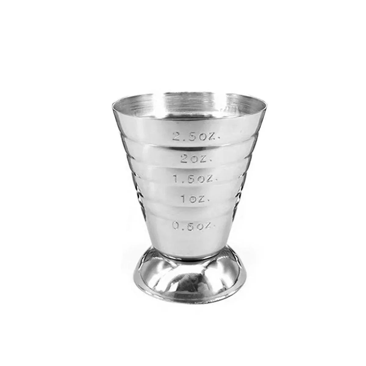 75ml Stainless Steel Bartending Measuring Cup Multifunctional Cocktail Jigger - Mekamart Australia