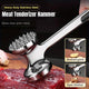Meat Hammer Kitchen Tenderizing Beating Tool Double Sided Loose Meat Hammer - Mekamart Australia