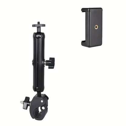 Motorcycle Phone Camera Mount Anti Shake for Bike Scooter Navigation Secure - L