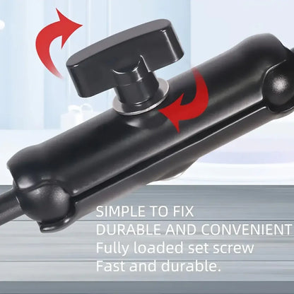 Motorcycle Phone Camera Mount Anti Shake for Bike Scooter Navigation Secure - S