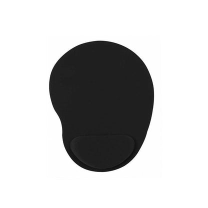 Comfort Mouse Pad with Built In Wrist Support Non Slip Ergonomic Mice Mat - Orange
