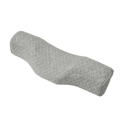 Orthopedic Memory Foam Cervical Neck Pillow for Sleep Support Slow Rebound - Grey