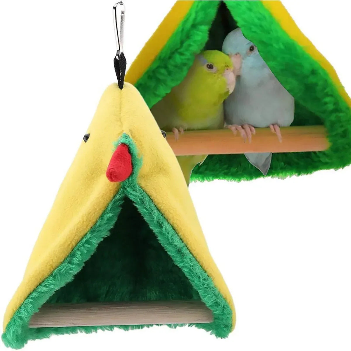 Parrot Hammock Bird Nest Warm Comfortable Bird Cage Accessory Pet Bed Cozy - Bird Tent