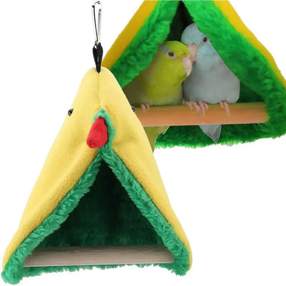 Parrot Hammock Bird Nest Warm Comfortable Bird Cage Accessory Pet Bed Cozy - Bird Tent
