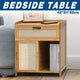 Small Bedroom Nightstand Storage Cabinet Sideboard Cabinet for Home Organization - Mekamart Australia