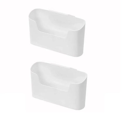 2PCS Wall Mounted Storage Rack Kitchen Bathroom Cabinet Door Sundries Holder - Mekamart Australia