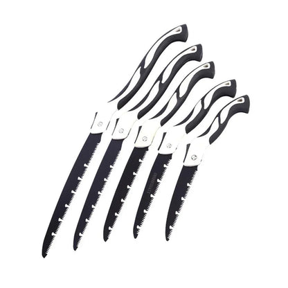 Folding Outdoor Hand Saw Portable Quick Cutting Pruning Garden Tree Logging Tool - 180mm - Mekamart Australia