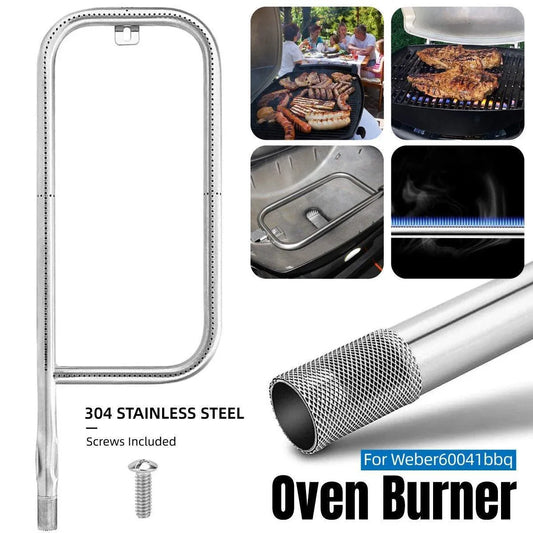 For Weber Q200 Q220 Q2000 Q2200 Stainless Steel Grill Burner Tube With Screw - Mekamart Australia