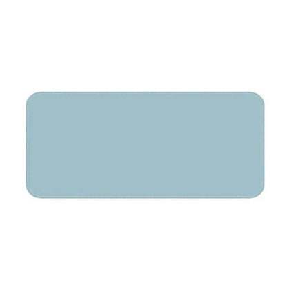 Large Leather Gaming Mouse Pad Waterproof Desk Keyboard Mat 120 x 60cm - Light Blue