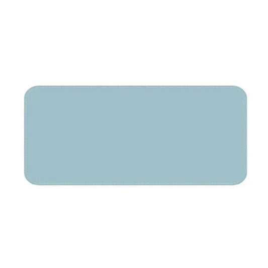 Large Leather Gaming Mouse Pad Waterproof Desk Keyboard Mat 120 x 60cm - Light Blue