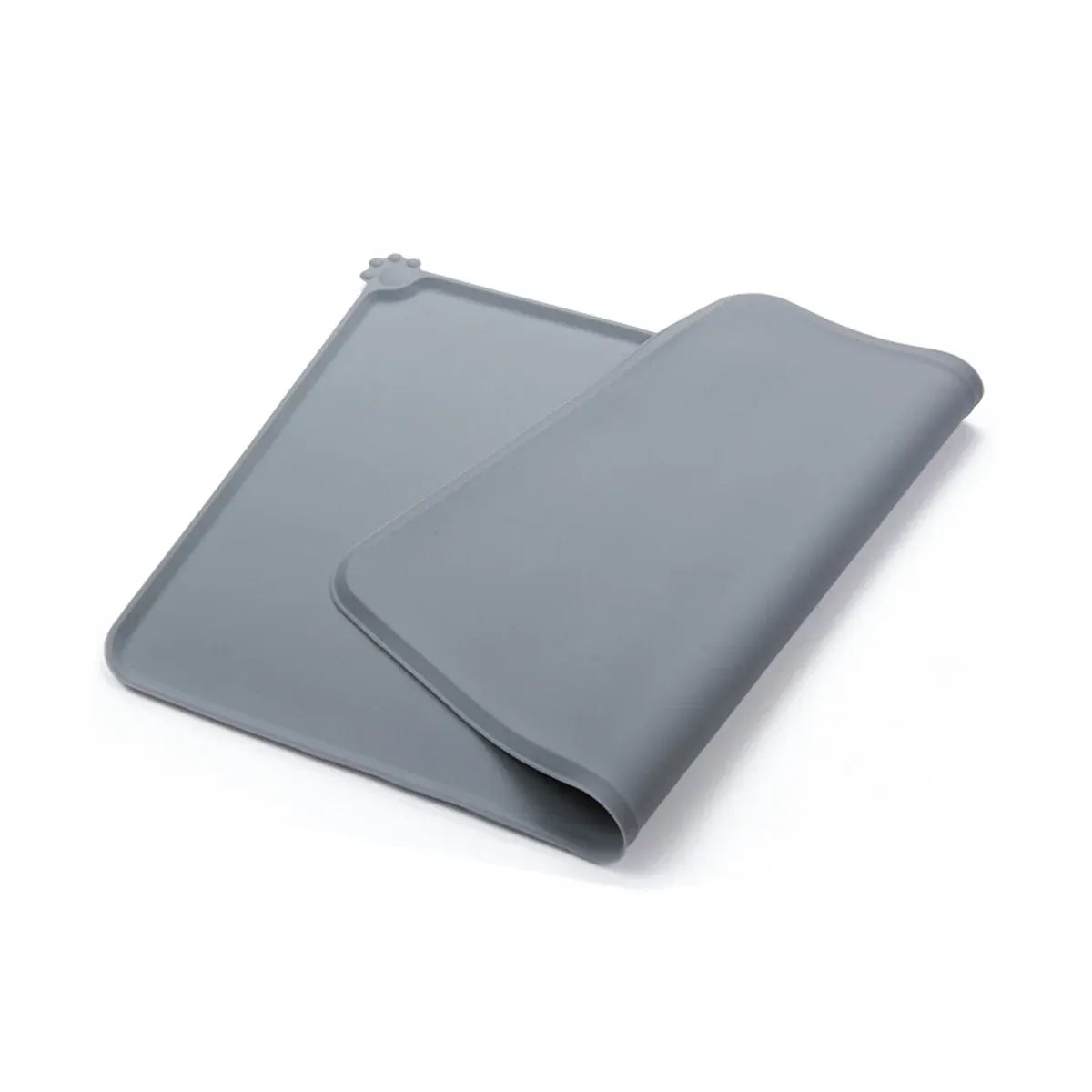 Silicone Pet Mat Spill-Proof Easy to Clean Mat for Pets Dog Food Placemat - 48x30cm
