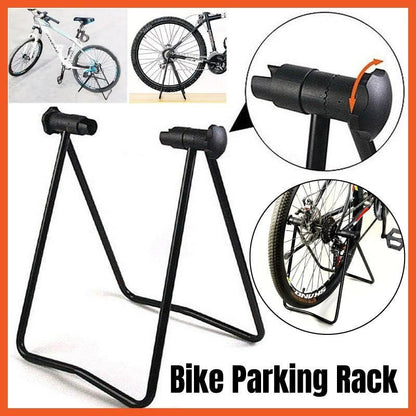 Car Shop Bicycle Display Rack Repair Fixed U Shaped Parking Support Stand