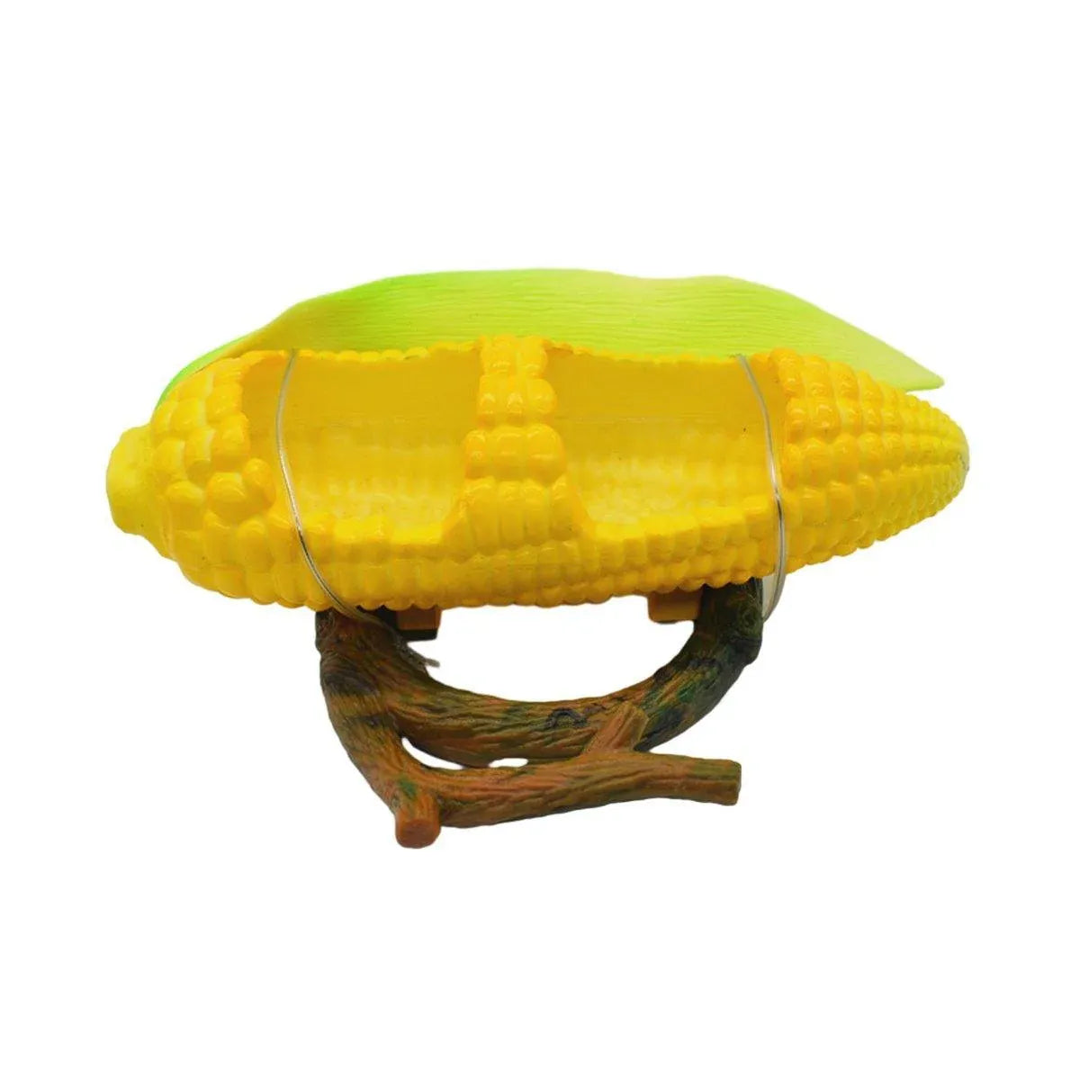 Parrot Feeding Bowl Fruit Shaped Water Food Container Dish Cage Bird Feeder Cup - Corn