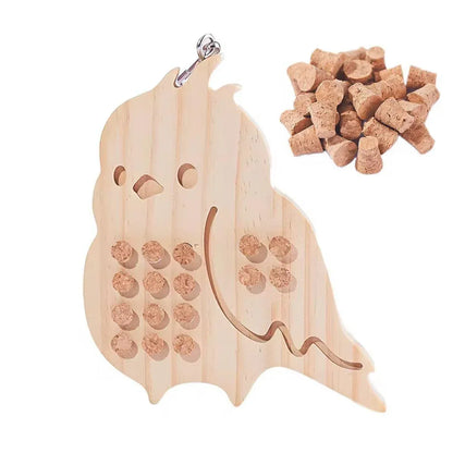 Parrot Toy Nibbling Relief Anti-Depression Puzzle Supplies for Bird Chewing Fun - Parrot Toys