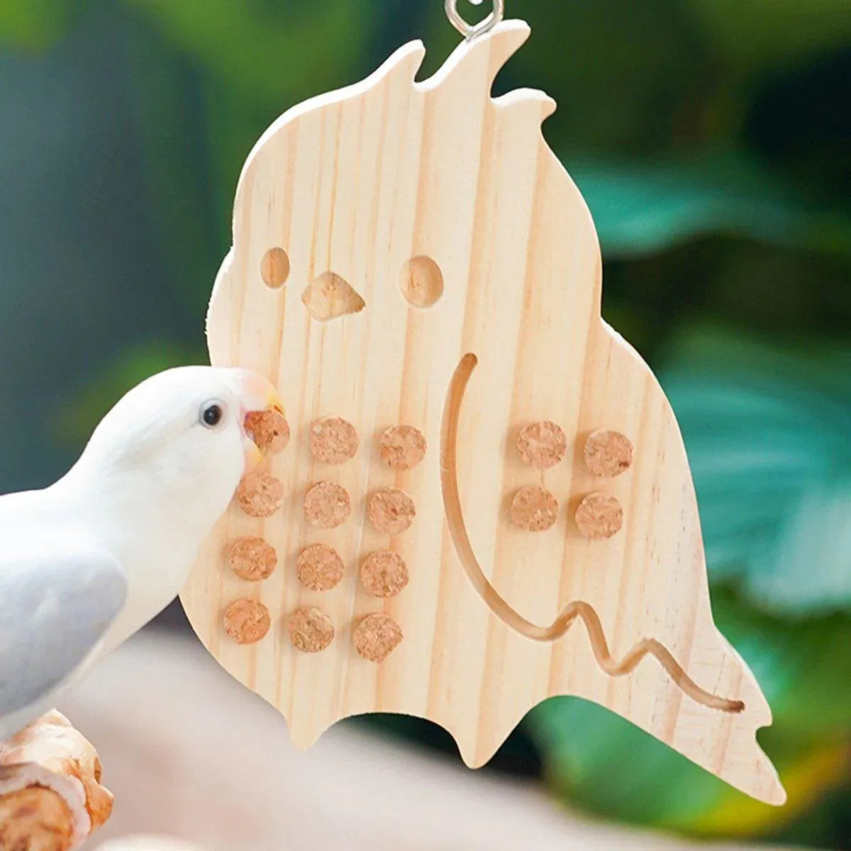 Parrot Toy Nibbling Relief Anti-Depression Puzzle Supplies for Bird Chewing Fun - Parrot Toys