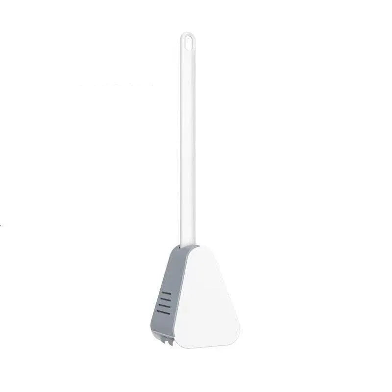 Golf Toilet Brush Long-Handled Toilet Brush Wall-Mounted Silicone Toilet Brush - Blue - Mekamart Australia