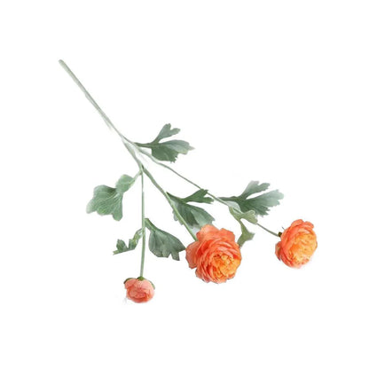 5pcs Artificial Peony Silk Flowers Bouquet Decor Faux Floral Arrangements - Purple Red - Mekamart Australia