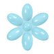 Multi Cat Feeding Bowl Petal Design Kitten Milk Bowl Puppy Dog Food Water Dish - Blue