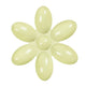 Multi Cat Feeding Bowl Petal Design Kitten Milk Bowl Puppy Dog Food Water Dish - Green