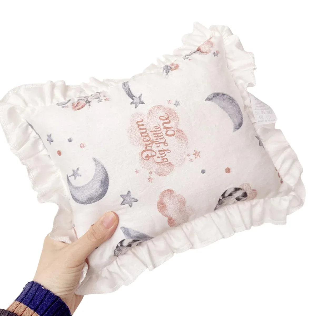 Lace Cat Pillow Soft Pet Cushion for Sleeping Comfortable Kitty Bed Cushion - White Strawberry - Mekamart Australia