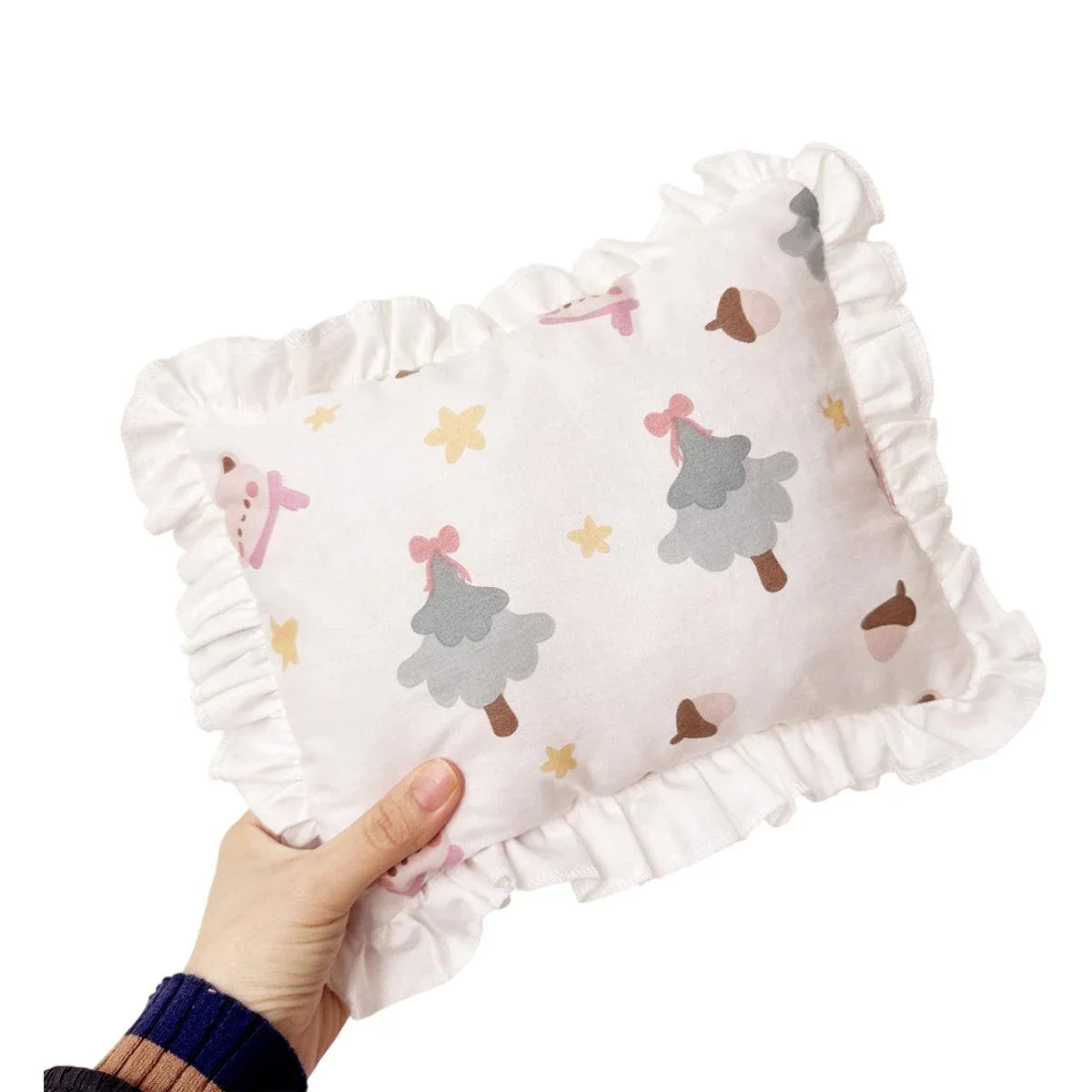 Lace Cat Pillow Soft Pet Cushion for Sleeping Comfortable Kitty Bed Cushion - White Tree - Mekamart Australia