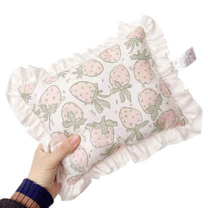 Lace Cat Pillow Soft Pet Cushion for Sleeping Comfortable Kitty Bed Cushion - White Moon - Mekamart Australia